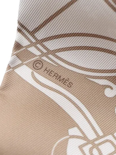 Pre-owned Hermes 2021 Ex-libris Ribbon Scarf