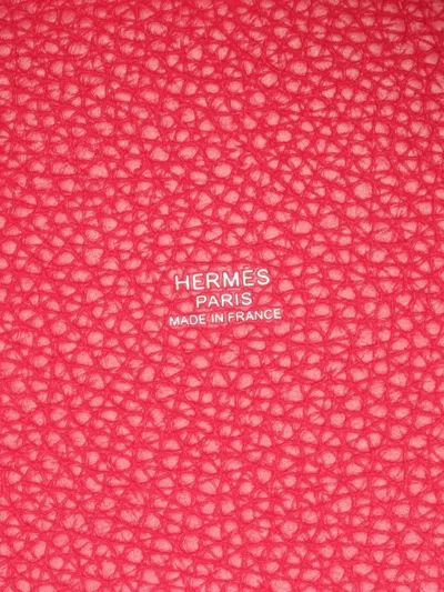 Pre-owned Hermes 2022 Picotin Lock Pm Handbag In Pink