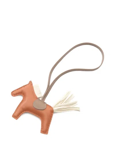 Pre-owned Hermes 2023 Rodeo Pm Bag Charm