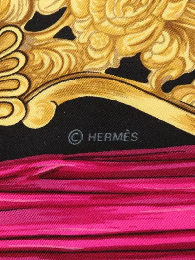 Pre-owned Hermes 2010s Etriers Silk Scarf
