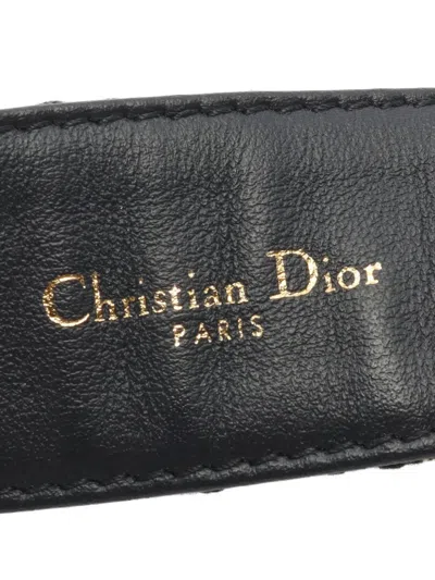 Pre-owned Dior 2010s Jacquard Buckle Belt
