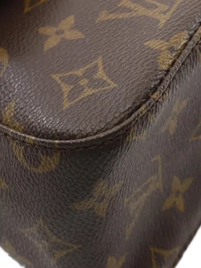 Pre-owned Louis Vuitton 2002 Mini Looping Handbag In Brown