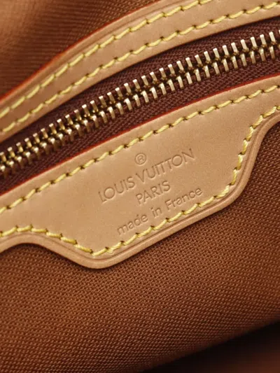 Pre-owned Louis Vuitton 2002 Mini Looping Handbag In Brown