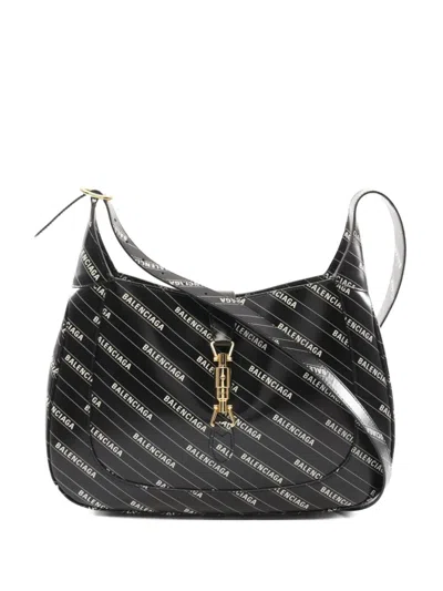 Pre-owned Balenciaga X 2010s  Jackie 1961 Shoulder Bag In Black