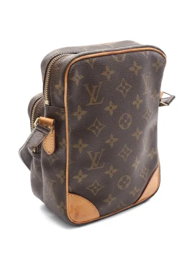 Pre-owned Louis Vuitton 2002 Amazon Monogram Shoulder Bag In Brown
