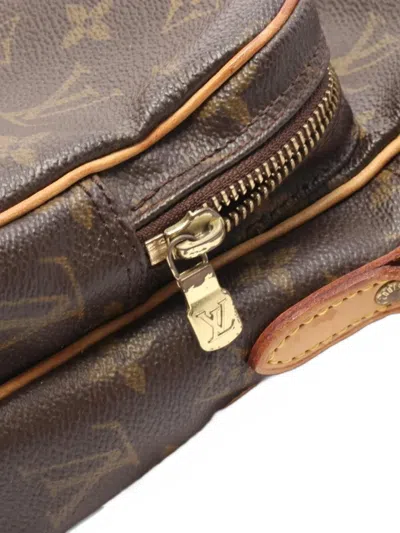 Pre-owned Louis Vuitton 2002 Amazon Monogram Shoulder Bag In Brown
