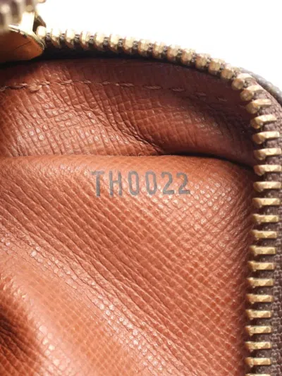 Pre-owned Louis Vuitton 2002 Amazon Monogram Shoulder Bag In Brown