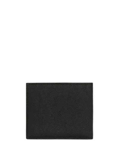 Dolce & Gabbana Dolce&gabbana Black Leather Wallet With Logo