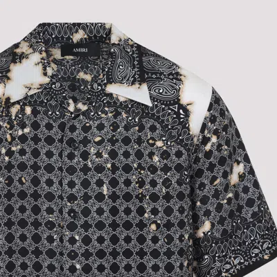 Amiri Bleach Bandana Shirt Men