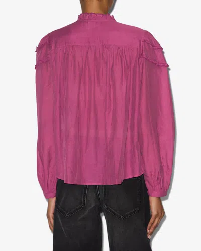 Isabel Marant Étoile Christa Blouse In Pink