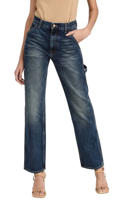 Nili Lotan Calvin Carpenter Jean In Simon Wash In Blue