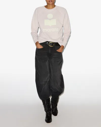 Isabel Marant Étoile Isabel Marant Etoile Pink Cotton Blend Millyny Sweatshirt In Pink