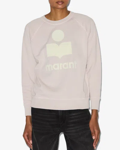 Isabel Marant Étoile Isabel Marant Etoile Pink Cotton Blend Millyny Sweatshirt In Pink