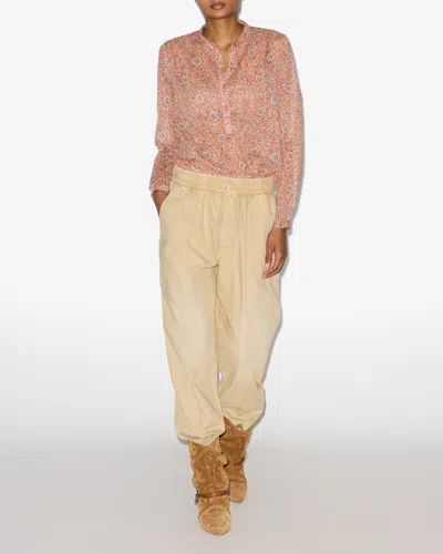 Isabel Marant Étoile Maria Blouse In Pink