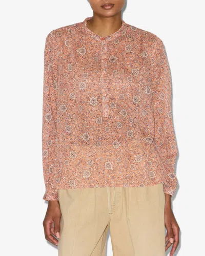 Isabel Marant Étoile Maria Blouse In Pink