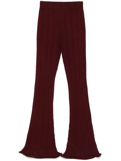 Séfr Elodie Trousers In Red