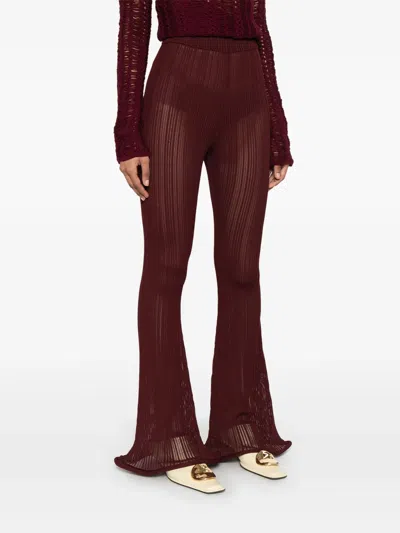 Séfr Elodie Trousers In Red