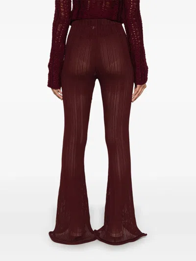 Séfr Elodie Trousers In Red