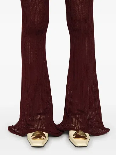 Séfr Elodie Trousers In Red