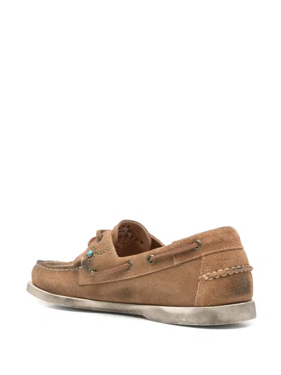 Sebago Suede Loafers In Brown