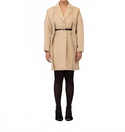 Chuks Collins Kate Middleton Coat In Cream