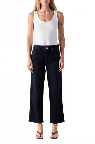 Amo Billie Wide Straight Leg Jeans In So Good