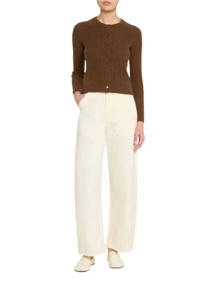 Citizen Of Humanity Ayla Cargo Pashmina Pants In Off White In Neutral