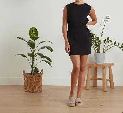 Known Supply Sandy Tank Dress In Black