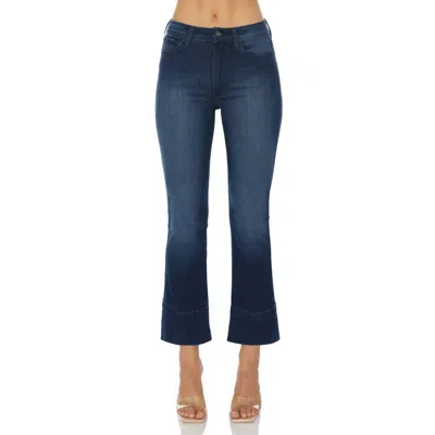 Morrison Denim Starlet Bootcut Crop Jeans In Stray Cat Blues In Blue