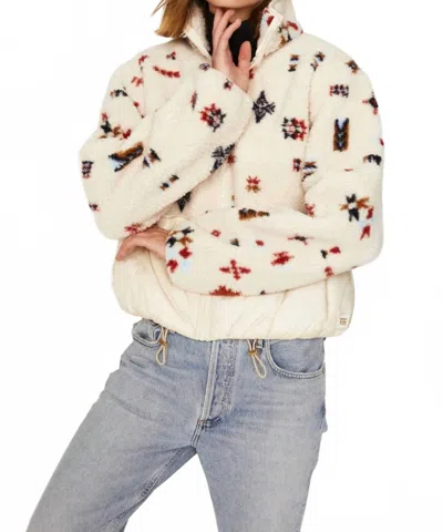 Scotch & Soda Teddy Anorak Jacket In Off-white In White