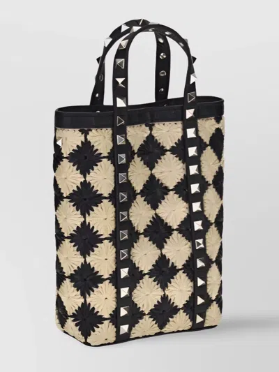 Valentino Mini Tote Bag Rockstud Studs
