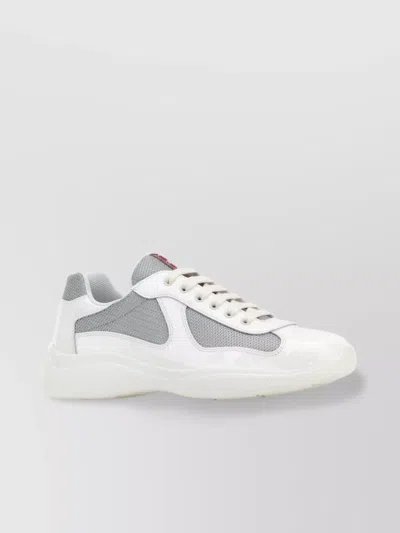 Prada Sneakers Men White In White