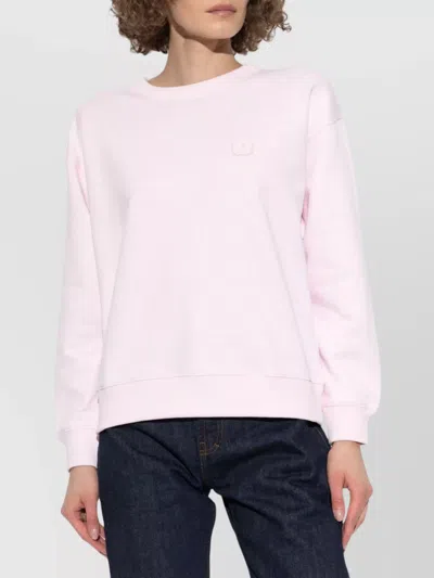 Kenzo Cotton Sweatshirt In Pink