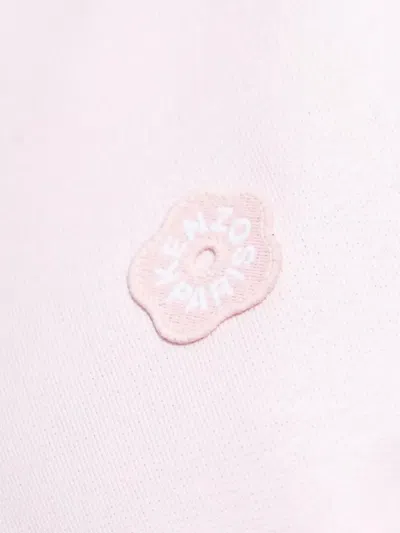 Kenzo Cotton Sweatshirt In Pink