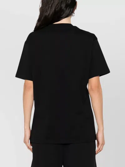 Moschino Teddy Bear Crewneck T-shirt In Black