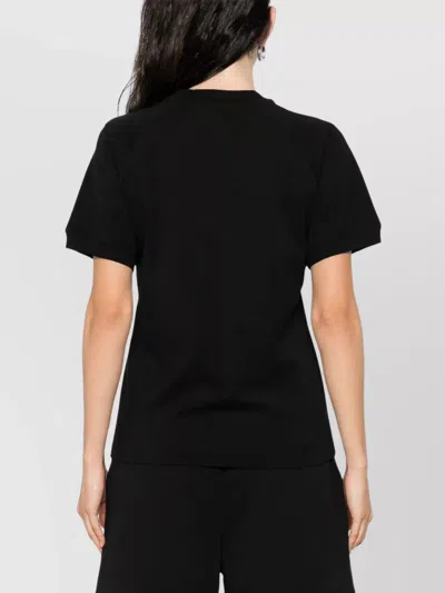 Moschino Teddy Bear Crewneck T-shirt In Black