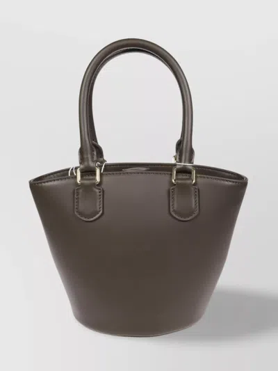 Self-portrait Structured Tote Bag With Detachable Chain Strap