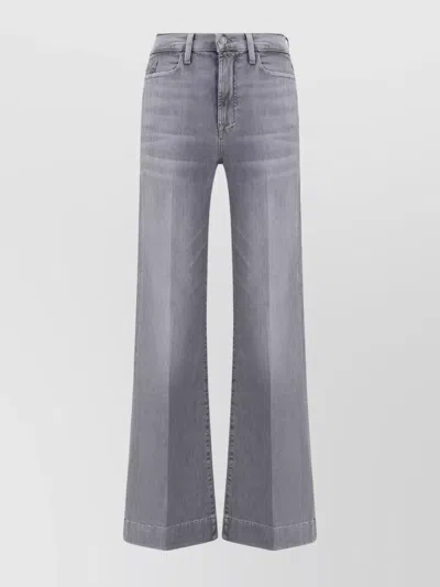7 For All Mankind Modern Dojo Bootcut Jeans In Gray