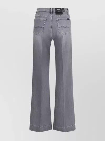 7 For All Mankind Modern Dojo Bootcut Jeans In Gray