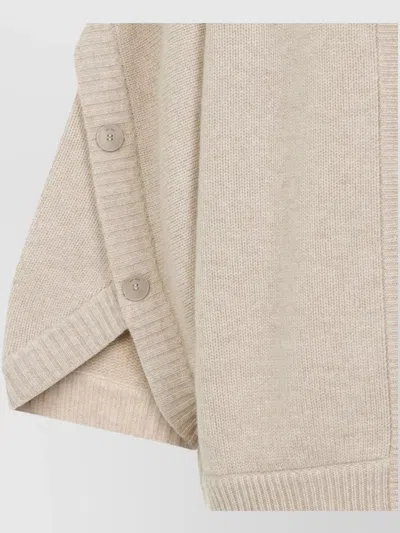 Max Mara Vals Bottons Cardigan Knitwear In Neutral