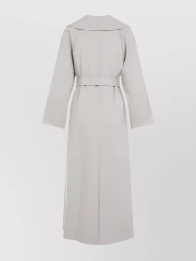 S Max Mara Max Mara's Doris Long Coat In White