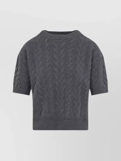 S Max Mara Dominus Cable Knit Sweater