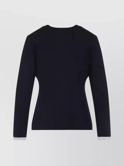 's Max Mara Kenya V-neck Wool Cardigan Pockets In Black