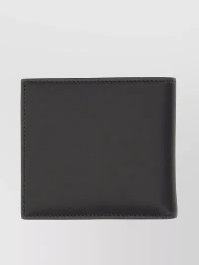 Alexander Mcqueen Slim Bi-fold Wallet With Contemporary Design