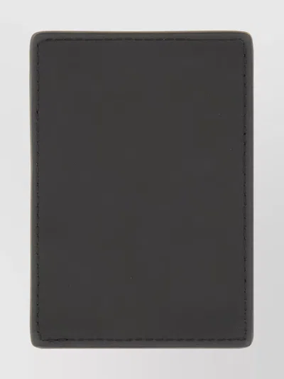 Alexander Mcqueen Compact Leather Wallets And Cardholders In Black