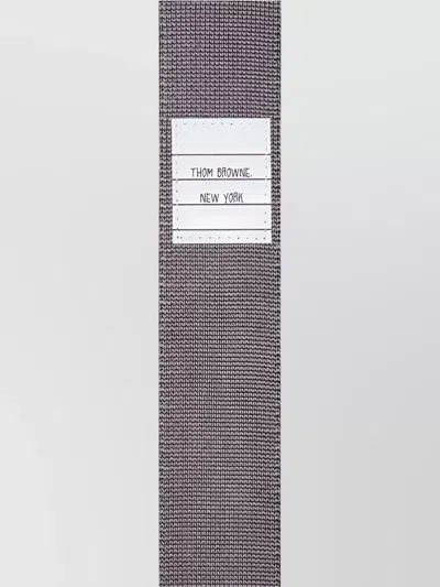 Thom Browne Icon Jacquard Knit Tie Stripe In Black