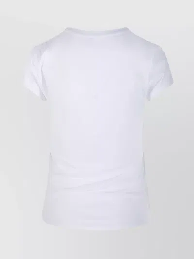 Isabel Marant Étoile Isabel Marant Maelie Ruched Detailed T-shirt In White
