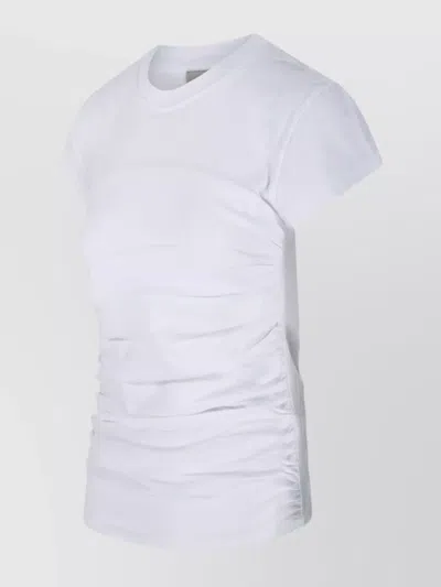 Isabel Marant Étoile Isabel Marant Maelie Ruched Detailed T-shirt In White