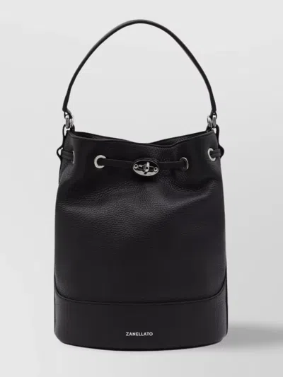 Zanellato Bucket Bag With Adjustable Strap And Top Handle