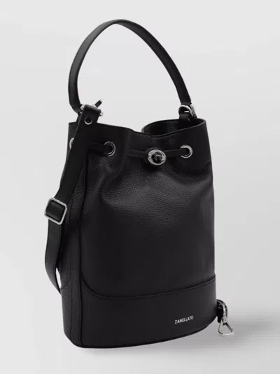Zanellato Bucket Bag With Adjustable Strap And Top Handle
